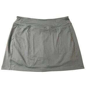 NWT Title Nine Womens XL Dream On Swing Skort Teal Blue Athletic Pocket Active